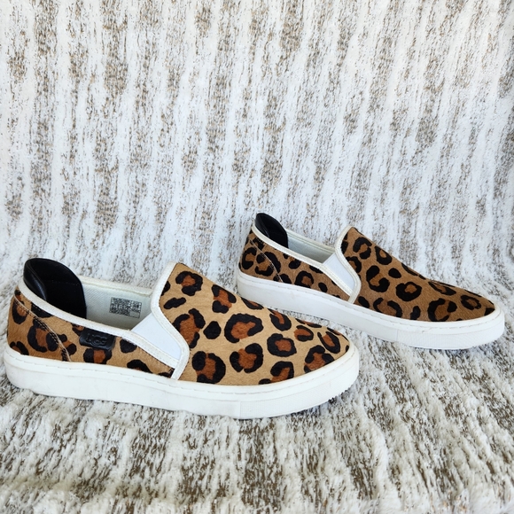 UGG "Alameda Spotty" Slip On Shoe Leopard Print Cheetah Print | Women's Size 11 - Picture 6 of 13